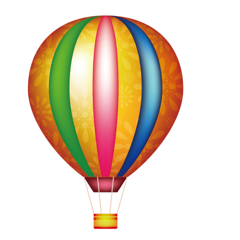 Air Balloon PNG Graphic Design Free Download