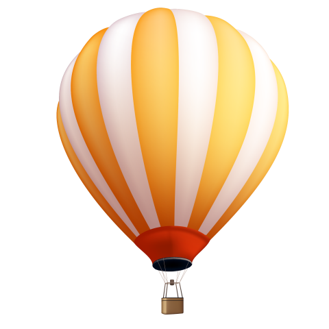 Psd Air Balloon PNG Image Free Download