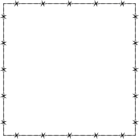 Square Barbwire PNG Image On Transparent Free Download
