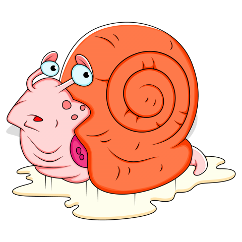 Cartoon Snail PNG , Vector , PSD , Clipart with Transparent Background For Free Download