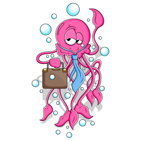 Octopus Character Design , Themes & Templates and Graphics Octopus Doctor Character Images