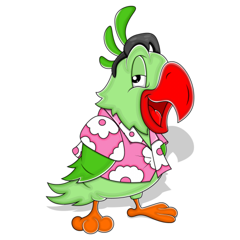 Cartoon Parrot PNG Images, Transparent Free Download Images