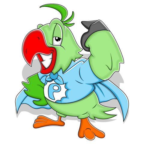 Cute Cartoon Super Hero Parrot PNG Images, Transparent Free Download Images