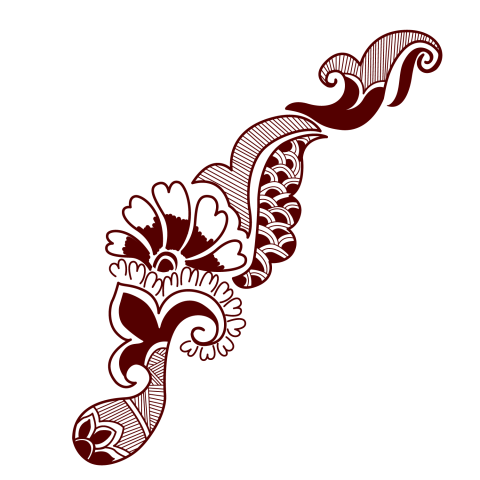 Premium Free Vector Mehandi Designs PNG Image With Transparent Background