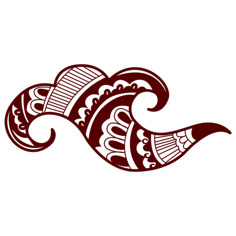 Simple Wail Mehndi Design PNG Icon With Transparent Background Free Download