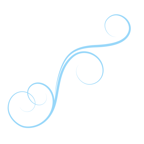 Blue Swirl Clipart Design Element Vector Art & Royalty Free PNG Swirl Design Image With Transparent Free Download