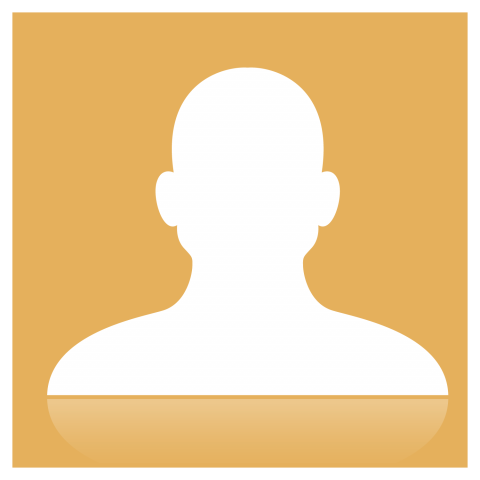 Man profile character vector graphic design