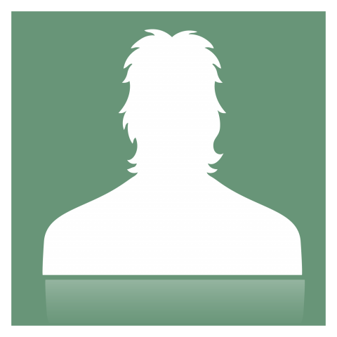 Villan man profile character vector graphic design