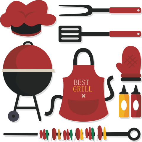 Barbecue Instrument PNG Poster Free Download