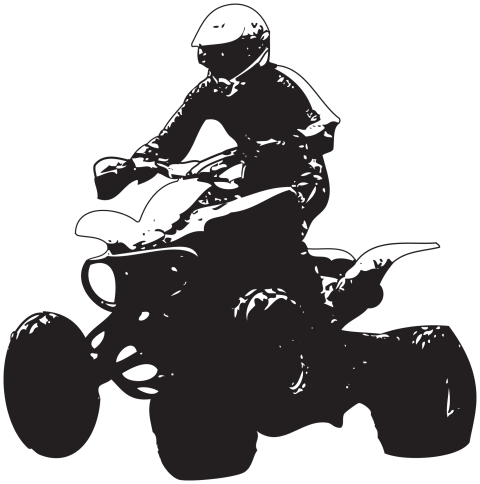 Four Wheeler ATV PNG Sticker Free Download