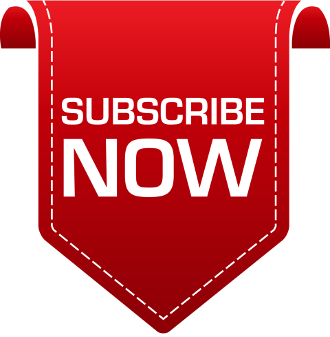 Subscribe Button PNG Sticker Free Download