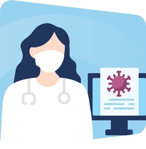 Stop Coronavirus PNG Doctor Character Free Download