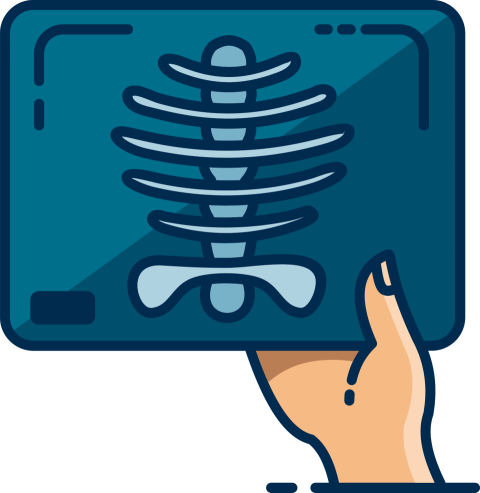 Silhouette X Ray PNG Cartoon Image Free Download