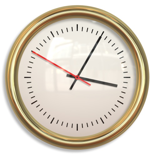 Gold Clock PNG Image FRee Download