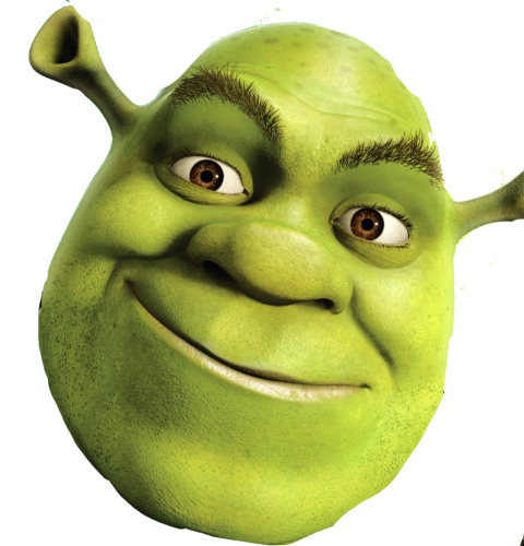 Green Shrek PNG Face icon , Logo free download