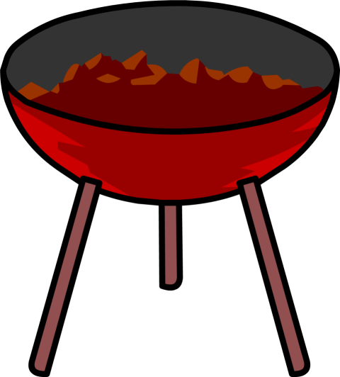 Barbecue PNG hand Art Drawn Free Download