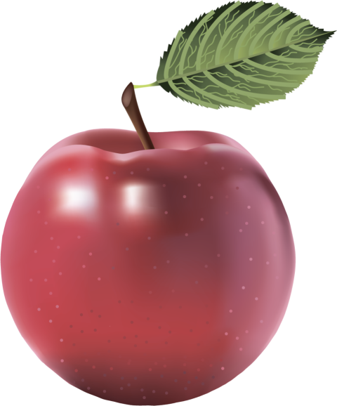 Red Apple Icon Painted Png Picture Free Transparent