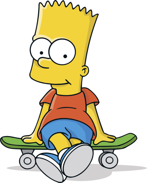 HD Cool  Simpsons PNG Isolated Cartoon Image