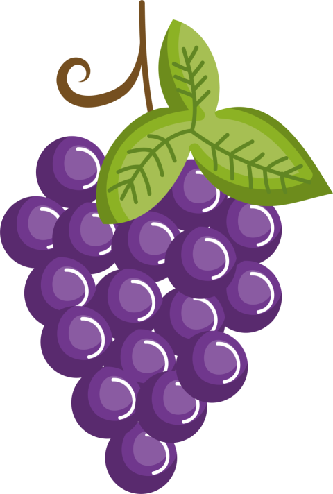 Sweet Grapes PNG transparent Fee Download